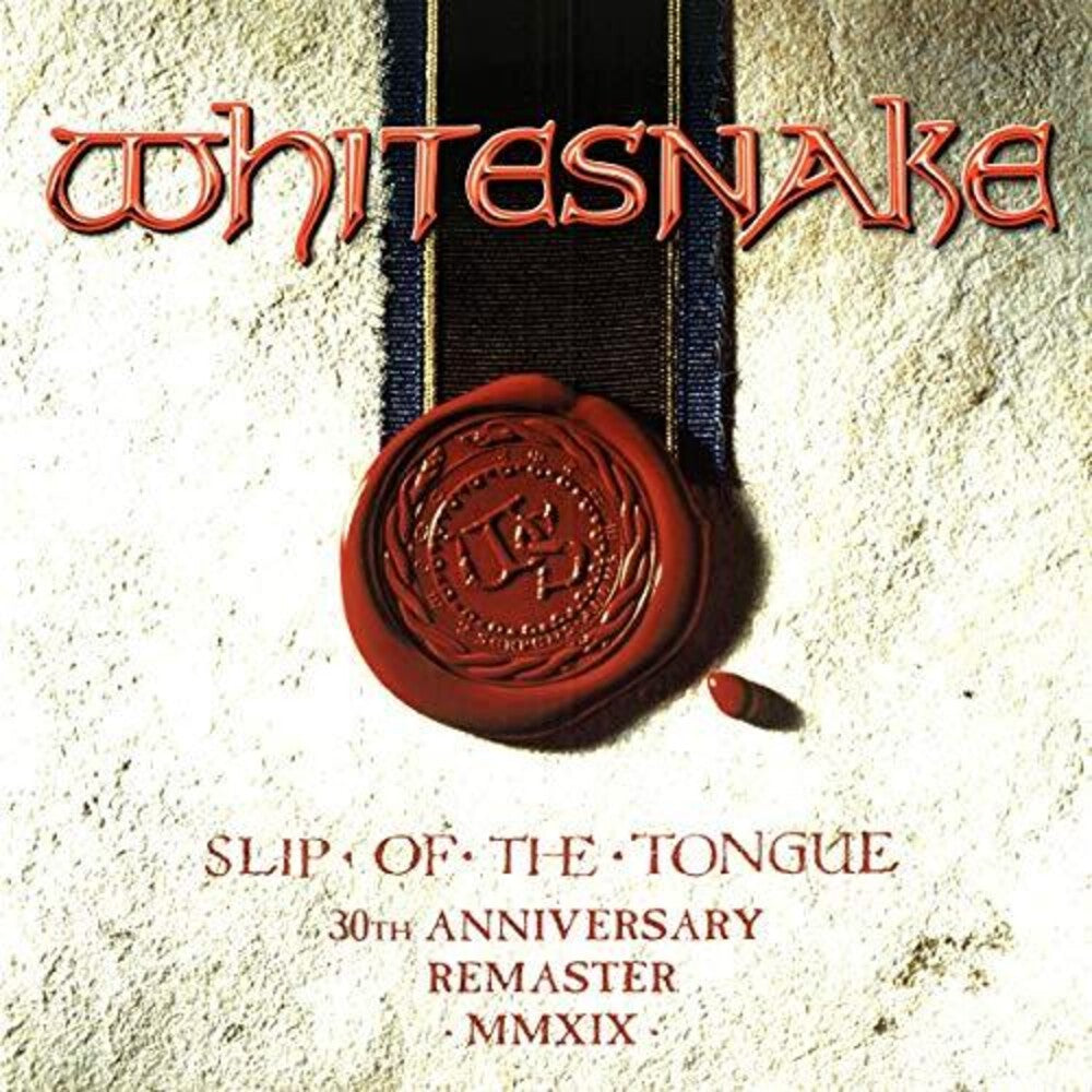 the album cover for Whitesnake - Slip Of The Tongue (2019 Remaster)