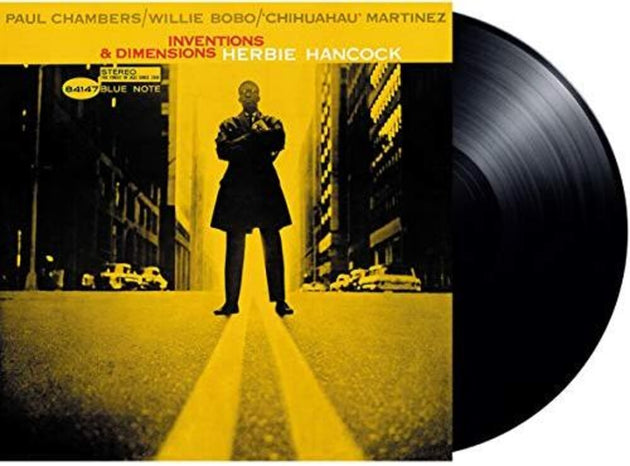the album cover for Herbie Hancock - Inventions & Dimensions