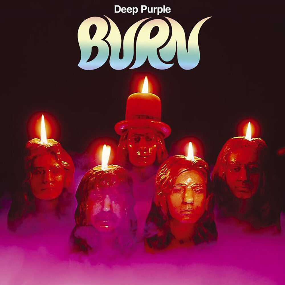 the album cover for Deep Purple - Burn [Rocktober 2019 Purple LP]