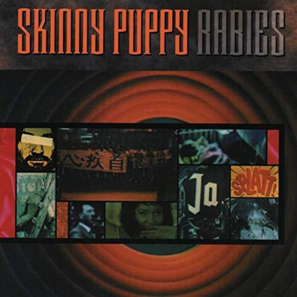 the album cover for Skinny Puppy - Rabies: Remastered [LP]