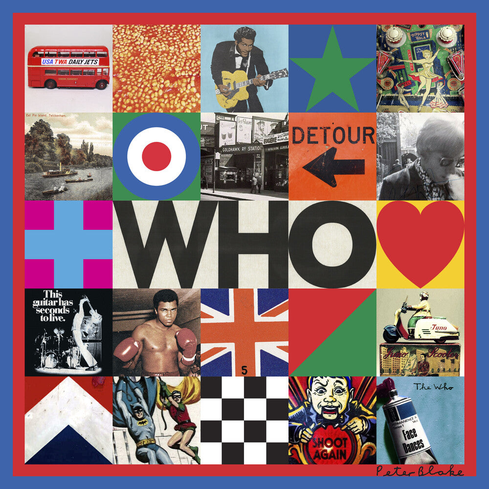 the album cover for The Who - WHO [LP]