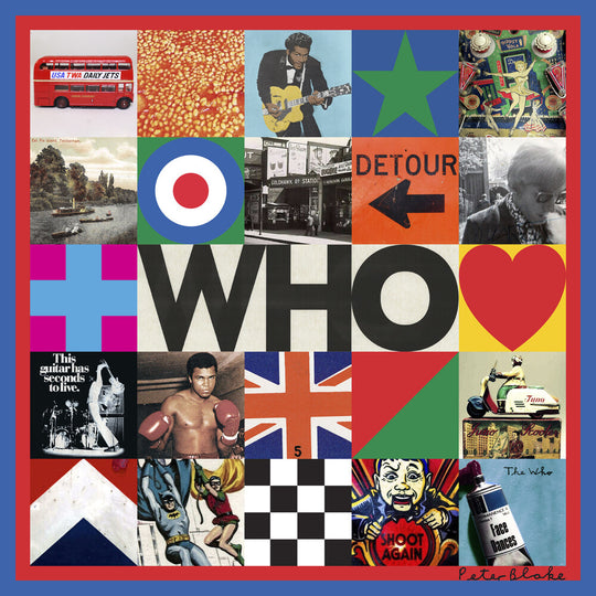 the album cover for The Who - WHO [LP]