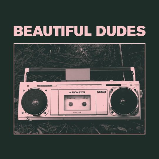 the album cover for Beautiful Dudes - Radio (Blue) [Colored Vinyl] [Indie Exclusive]