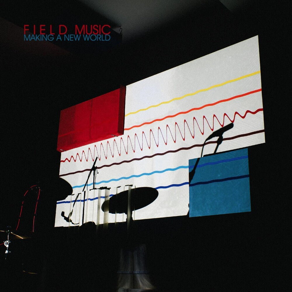 the album cover for Field Music - Making A New World [Indie Exclusive Limited Edition Color LP]