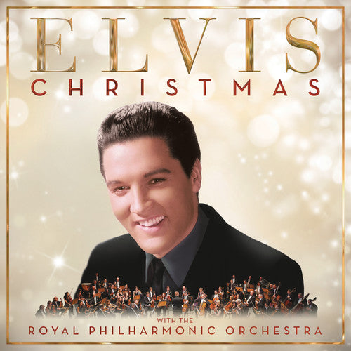 the album cover for Elvis Presley - Christmas With Elvis Presley & Royal Philharmonic Orchestra [LP]