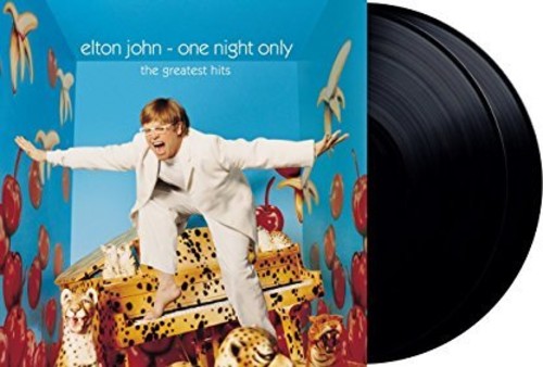 the album cover for Elton John - One Night Only - The Greatest Hits [2LP]