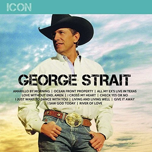 the album cover for George Strait - Icon [LP]