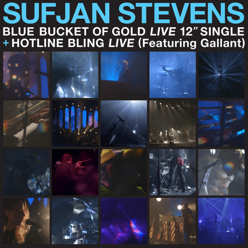 the album cover for Sufjan Stevens - Carrie & Lowell Live [Translucent Blue Vinyl Single]