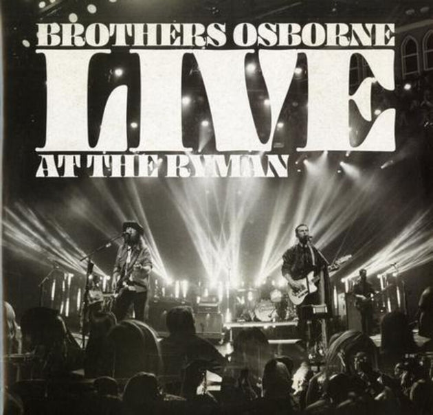the album cover for Brothers Osborne - Live at the Ryman [2LP]