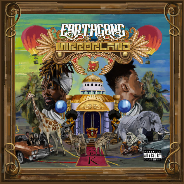 the album cover for Earthgang - Mirrorland [2LP]