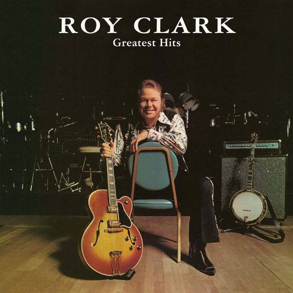 the album cover for Roy Clark - Greatest Hits [LP]