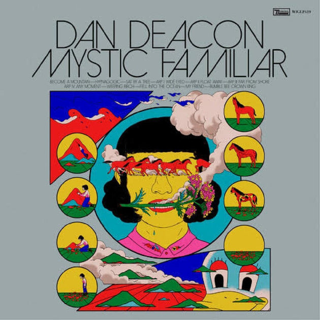 the album cover for Dan Deacon - Mystic Familiar [LP]