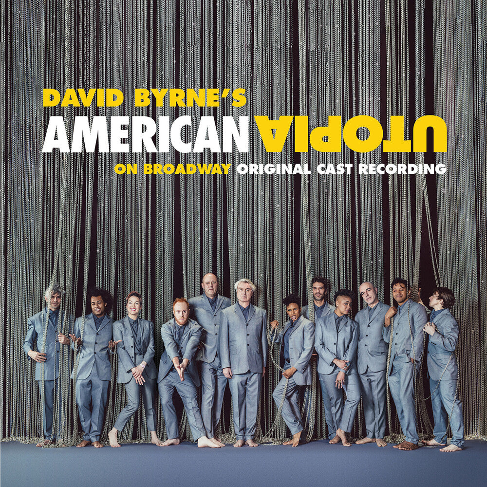 the album cover for David Byrne - American Utopia on Broadway (Original Cast Recording) [LP]