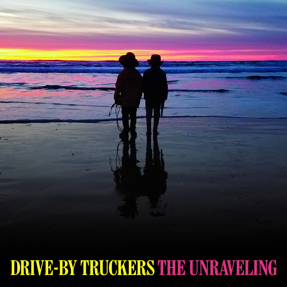 the album cover for Drive-By Truckers - The Unraveling [Marble Sky LP]