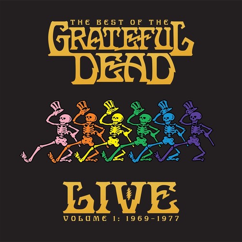 the album cover for Grateful Dead - The Best of the Grateful Dead Live: 1969-1977 - Vol 1 [2LP]
