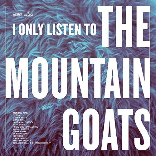 the album cover for The Mountain Goats - I Only Listen to the Mountain Goats: All Hail West Texas [Indie Exclusive Limited Edition Peak Vinyl]