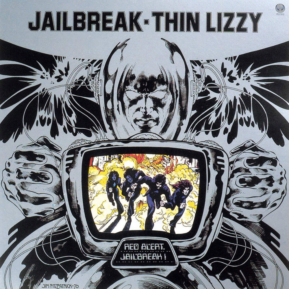 the album cover for Thin Lizzy - Jailbreak [LP]