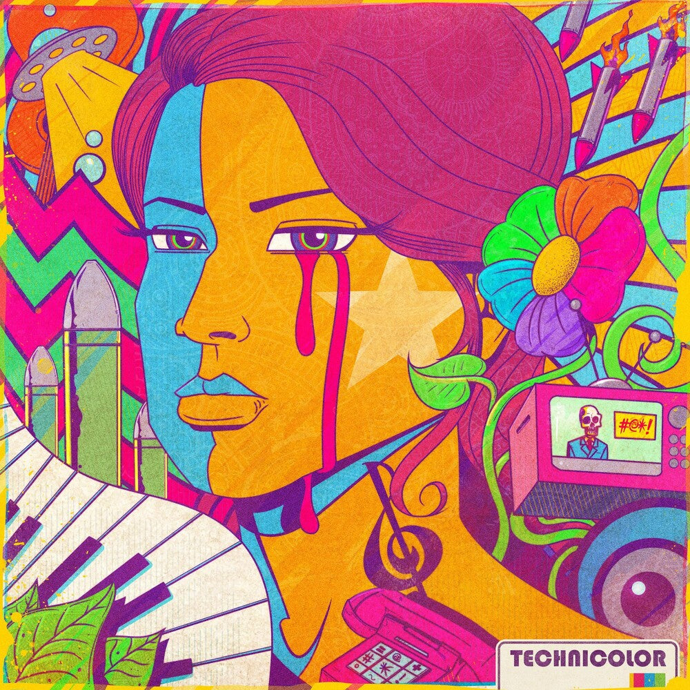 the album cover for Sweet Lizzy Project - Technicolor [LP]