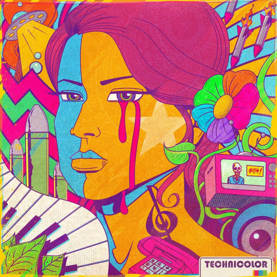 the album cover for Sweet Lizzy Project - Technicolor [LP]