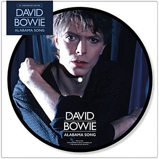 the album cover for David Bowie - Alabama Song: 40th Anniversary [Limited Edition Picture Disc Vinyl Single]