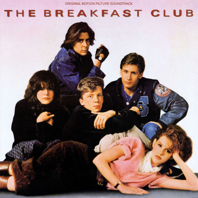 the album cover for Various - The Breakfast Club (Original Motion Picture Soundtrack)