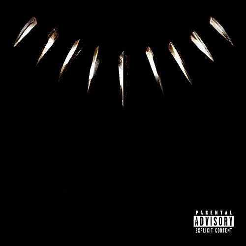 the album cover for Black Panther [Movie] - Black Panther The Album Music From And Inspired By [2LP]