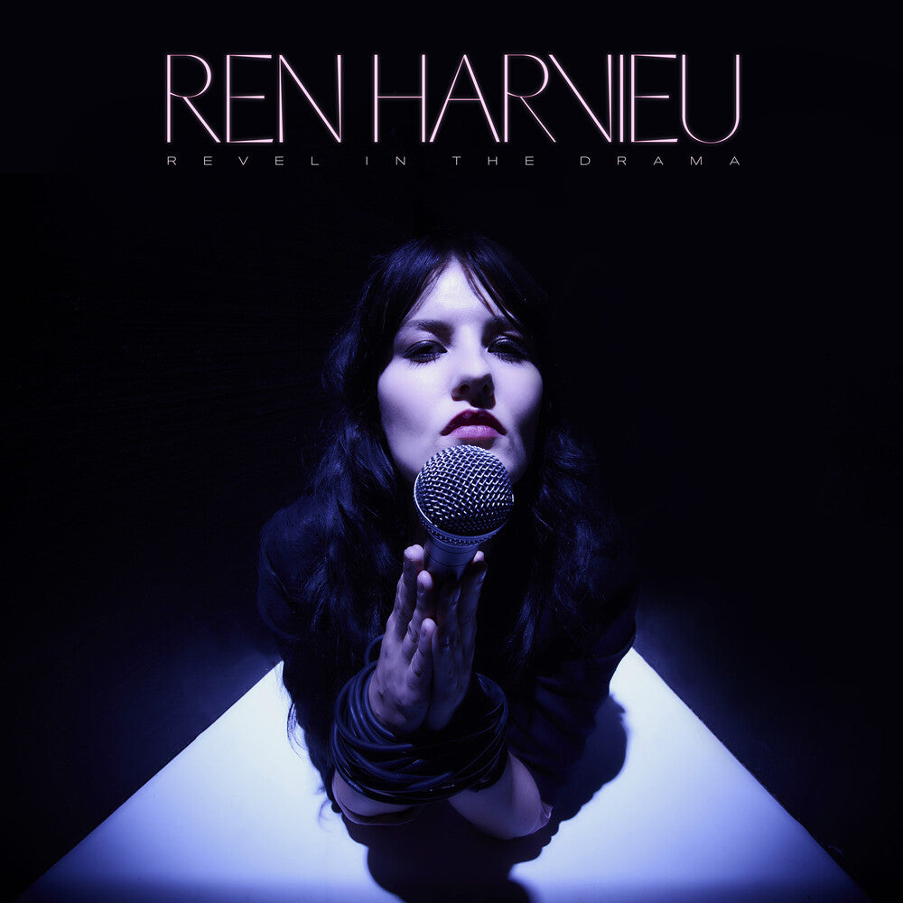the album cover for Ren Harvieu - Revel In The Drama [Indie Exclusive Color LP]