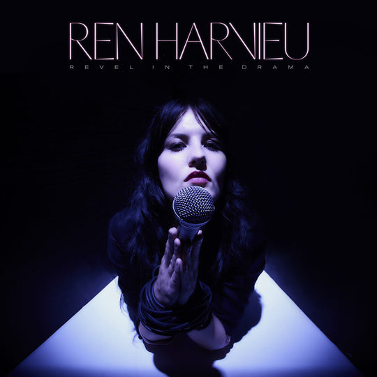 the album cover for Ren Harvieu - Revel In The Drama [Indie Exclusive Color LP]