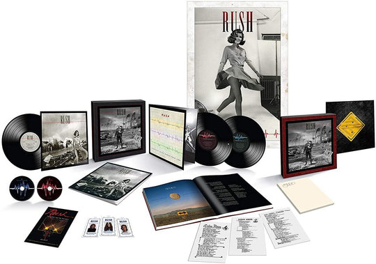 the album cover for Rush - Permanent Waves: 40th Anniversary [Super Deluxe Edition]