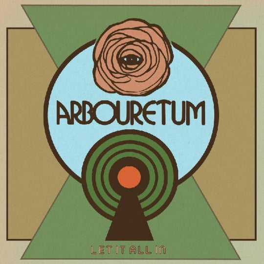 the album cover for Arbouretum - Let It All In (Blue) [Colored Vinyl] [Indie Exclusive] [Download Included]