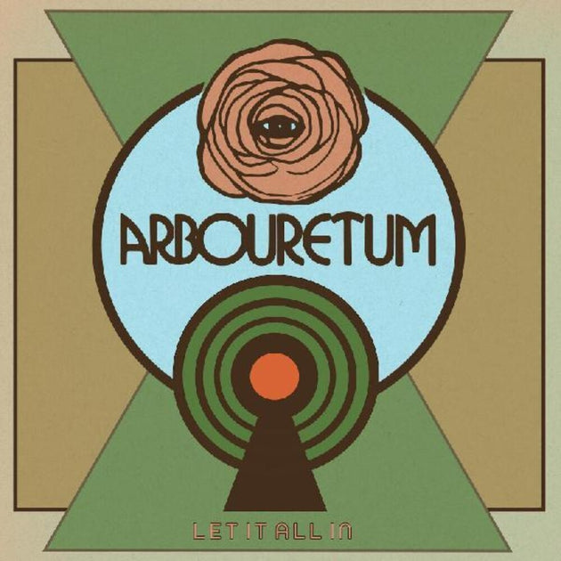 the album cover for Arbouretum - Let It All In (Blue) [Colored Vinyl] [Indie Exclusive] [Download Included]