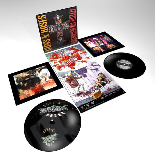 the album cover for Guns N' Roses - Appetite For Destruction: Remastered [2LP]