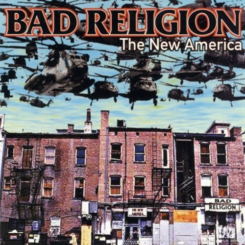 the album cover for Bad Religion - The New America [LP]