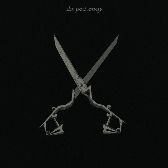 the album cover for She Past Away - X