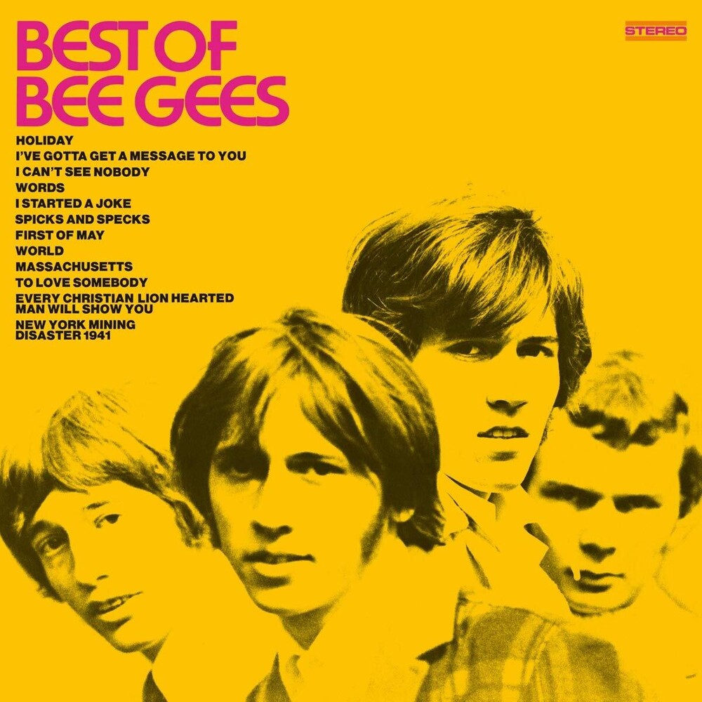 the album cover for Bee Gees - Best of Bee Gees [LP]