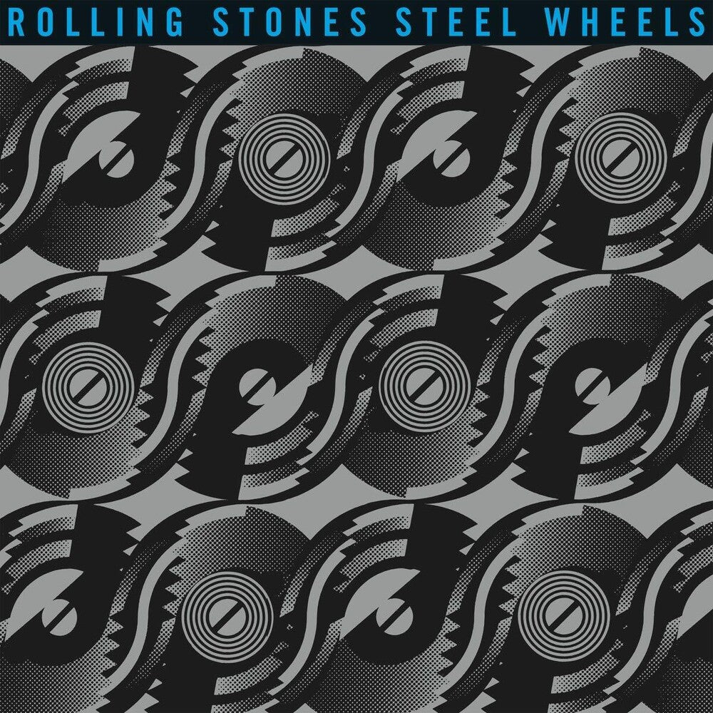the album cover for The Rolling Stones - Steel Wheels: Remasterd [LP]