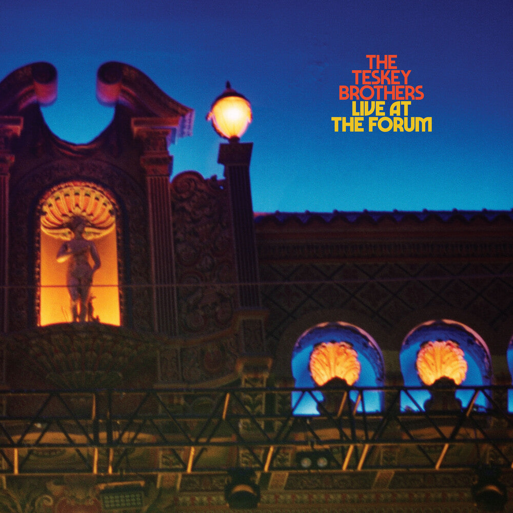 the album cover for The Teskey Brothers - Live At The Forum [Opaque Blue LP]