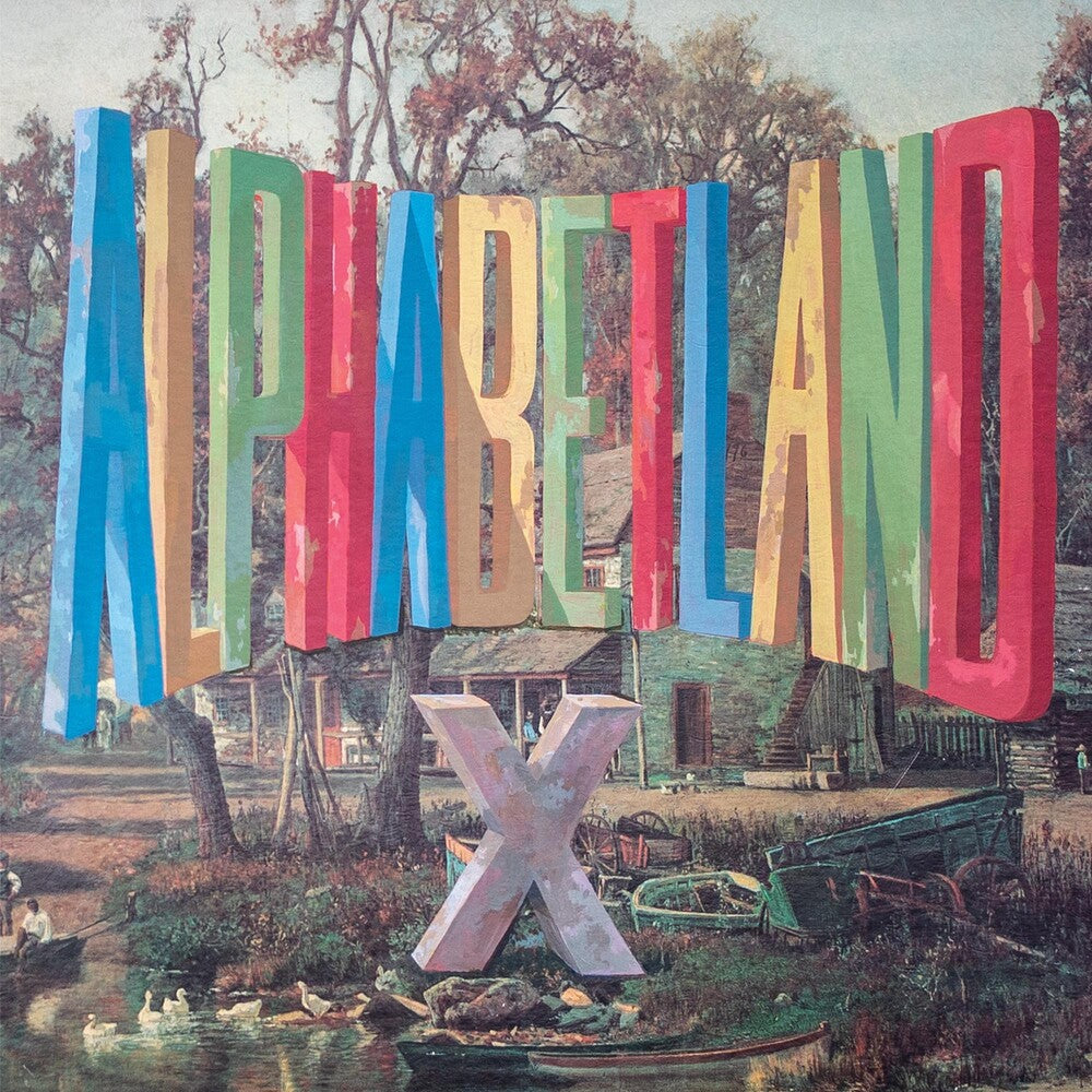 the album cover for X - ALPHABETLAND [LP]