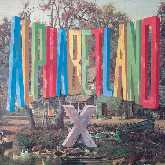 the album cover for X - ALPHABETLAND [LP]