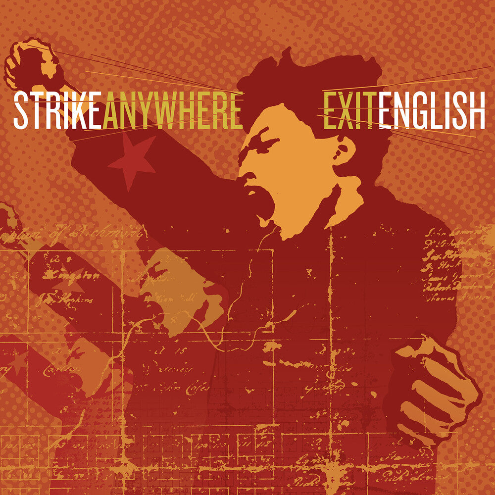 the album cover for Strike Anywhere - Exit English [LP]