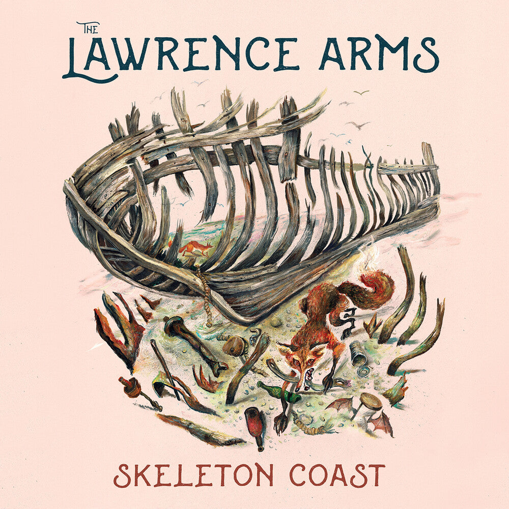 the album cover for The Lawrence Arms - Skeleton Coast [LP]