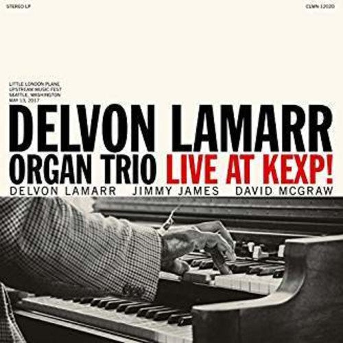 the album cover for Delvon Lamarr Organ Trio - Live At KEXP! [LP]