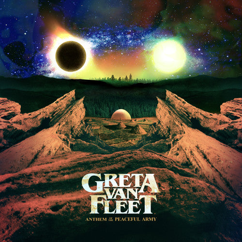 the album cover for Greta Van Fleet - Anthem Of The Peaceful Army [LP]