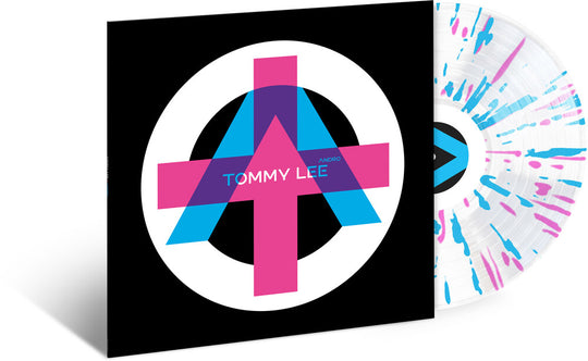 the album cover for Tommy Lee - Andro [Blue/Pink Splatter LP]