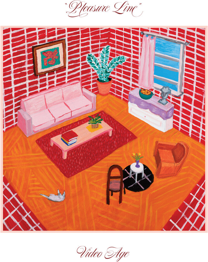 the album cover for Video Age - Pleasure Line [Purple Royalty LP]