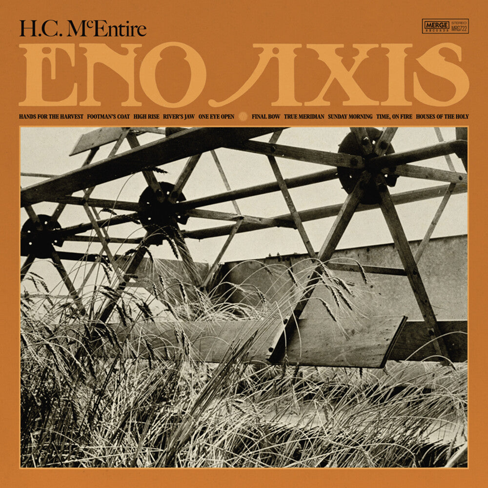 the album cover for H.C. McEntire - Eno Axis [Indie Exclusive Limited Edition Copper Swirl LP]