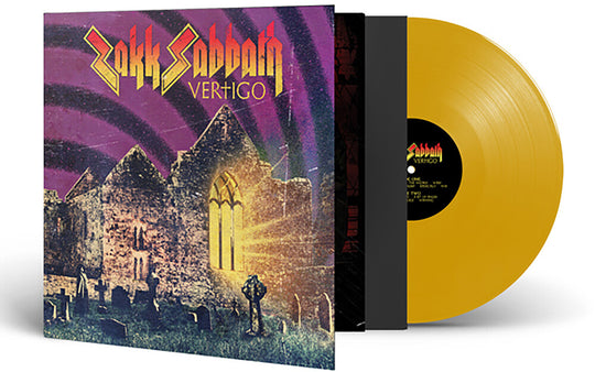 the album cover for Zakk Sabbath - Vertigo [Indie Exclusive Limited Edition Yellow LP]