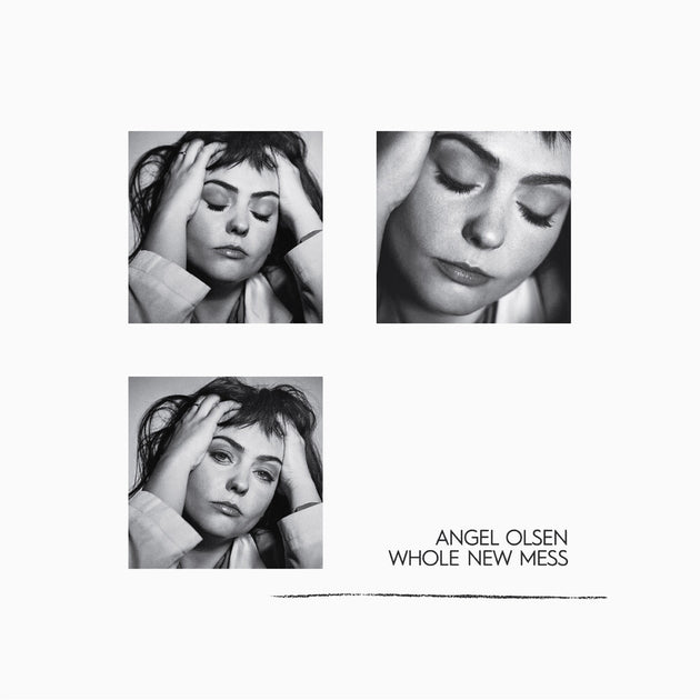 the album cover for Angel Olsen - Whole New Mess [Clear Smoke Translucent LP]