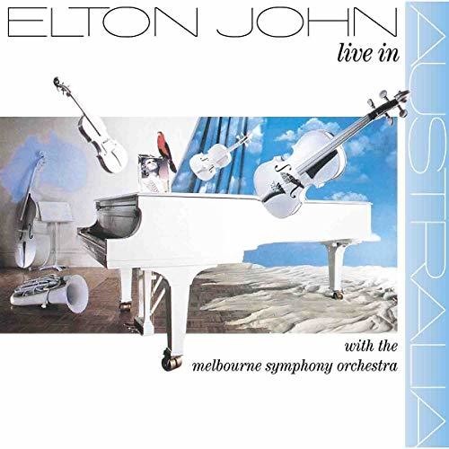 the album cover for Elton John - Live In Australia With The Melbourne Symphony Orchestra [2LP]