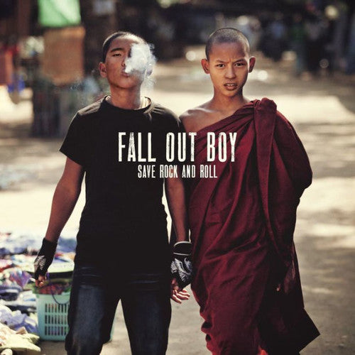 the album cover for Fall Out Boy - Save Rock And Roll
